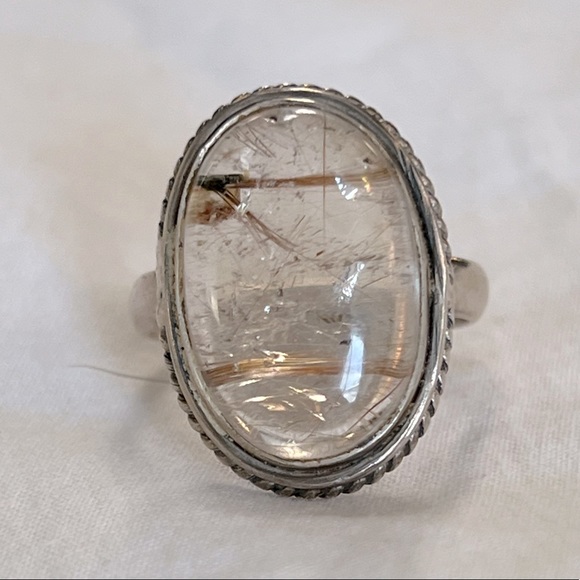 Rutilated Quartz Ring - Picture 2 of 4